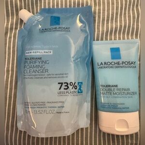 SOLD SOLD SOLD La Roche-Posay oily skin face wash and moisturizer set